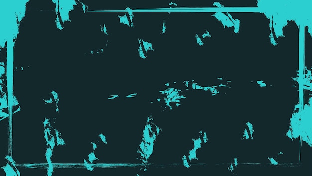 Абстрактная рамка blue grunge texture in dark background template
