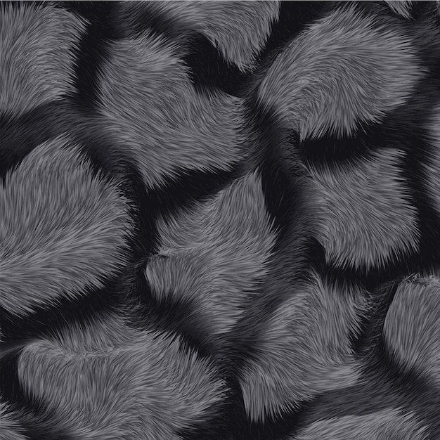ベクトル 抽象的な毛皮の背景パターン。単純なベクトルテクスチャ。