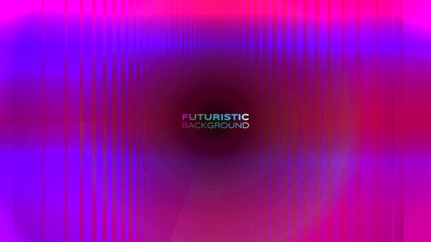 Vector abstract futuristic banner retro evoke vibrant back to the future theme background