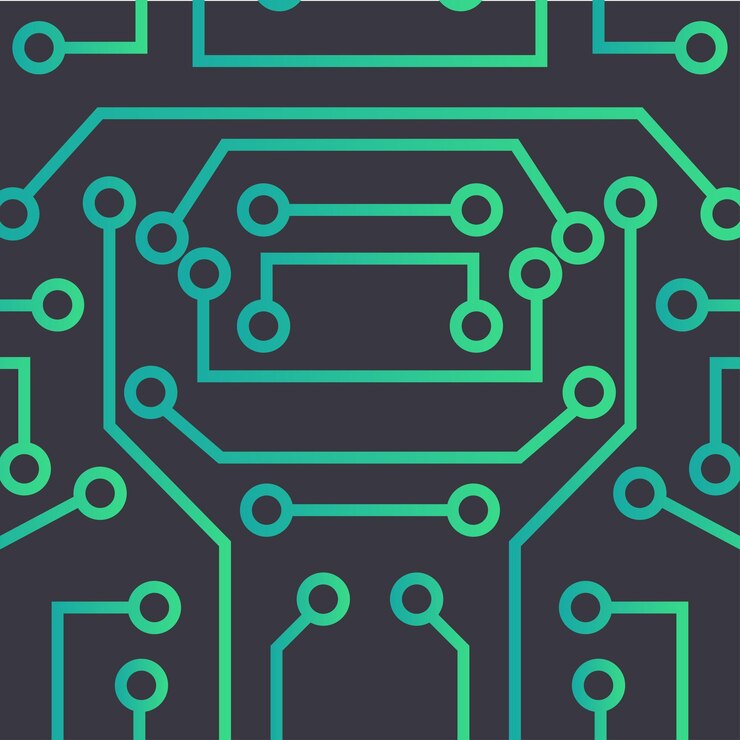 Vector abstract futuristic circuit board technology pattren modern innovative digital vector pattren