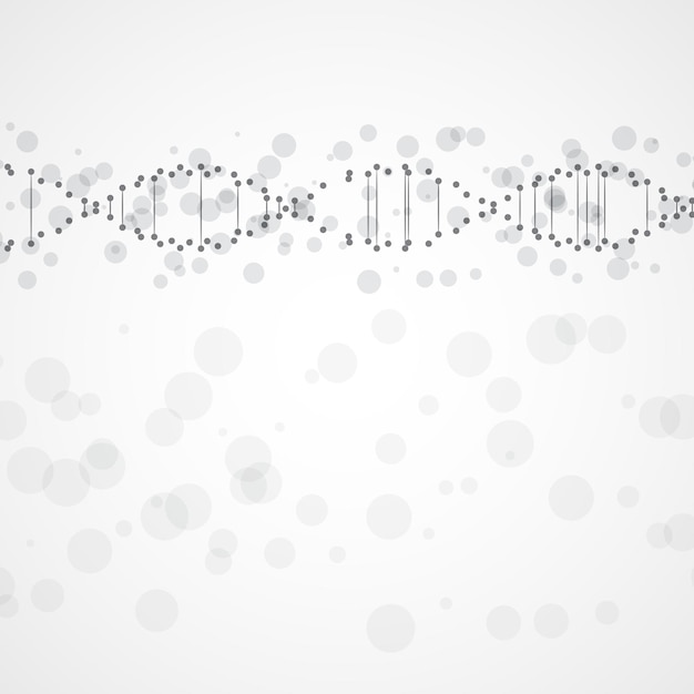 抽象的な未来的な DNA