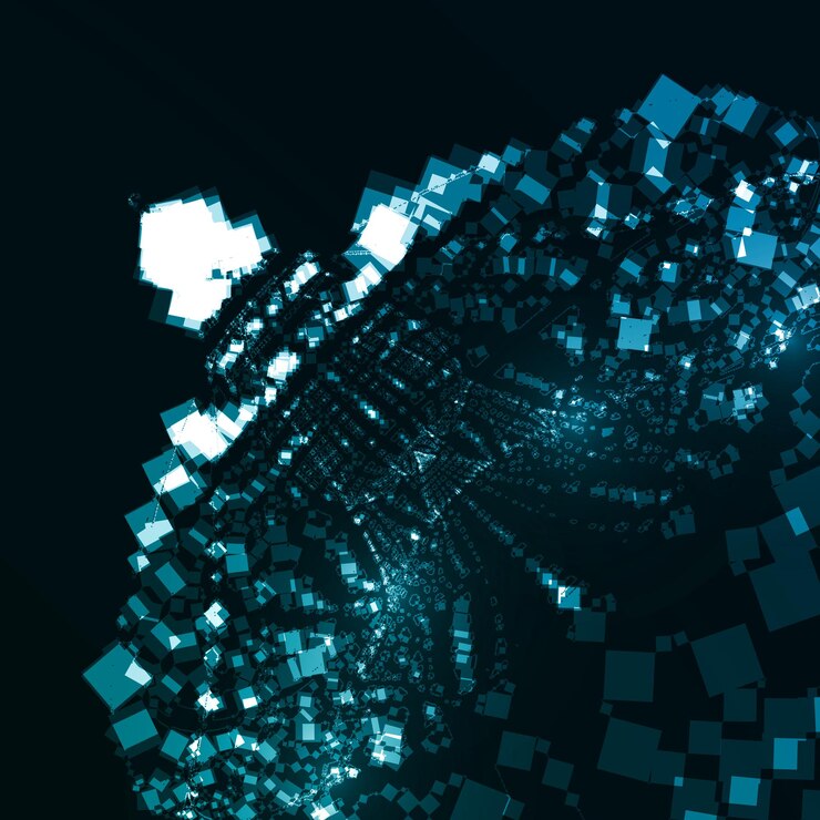 Vector abstract futuristic illustration creative dynamic element.