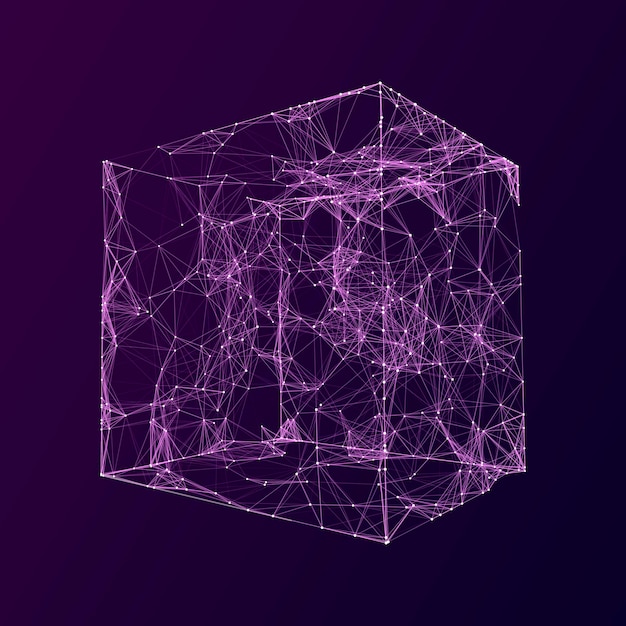 Abstract futuristische achtergrond in retro stijl Digitaal perspectief raster landschap van de jaren 80 Wireframe vector blauwe illustratie