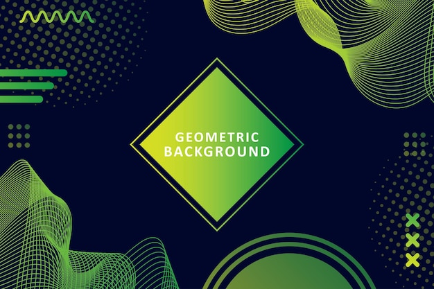 Abstract Geomatric Illustration Background
