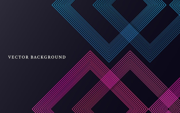 Abstract geometrci line style background design