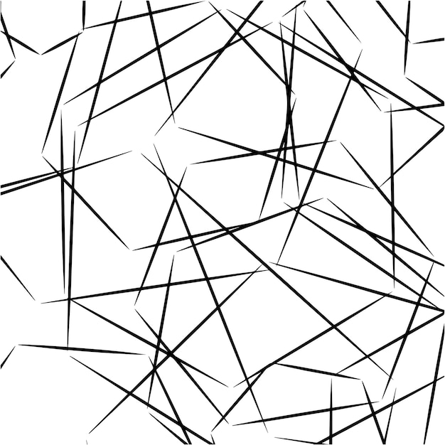 Abstract geometric background chaotic lines in perspective