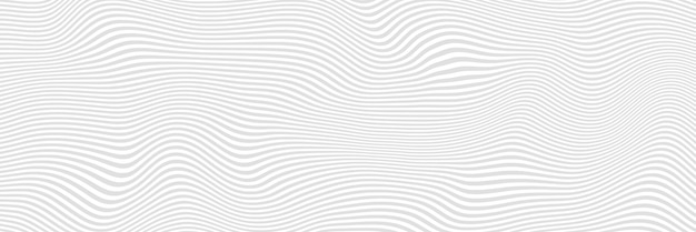 Vector abstract geometric background curved lines shades of gray