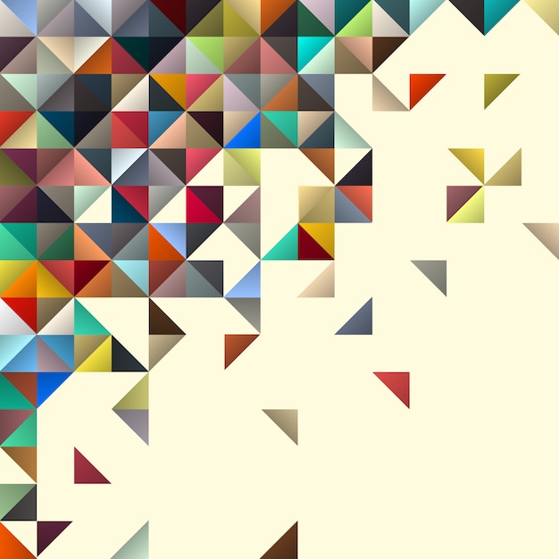 Abstract geometric background design