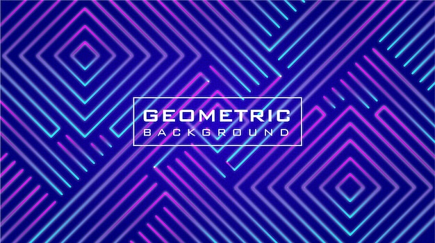 Abstract Geometric Background. Futuristic Concept