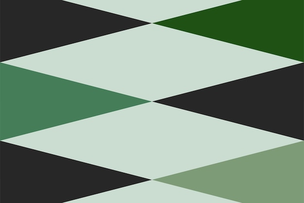 Abstract geometric background in green black and gray colors Vector illustration