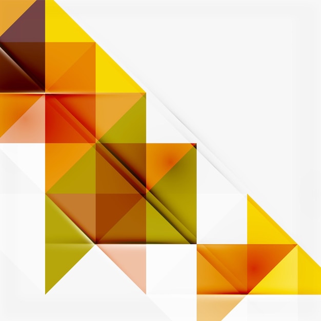 Abstract geometric background modern overlapping triangles