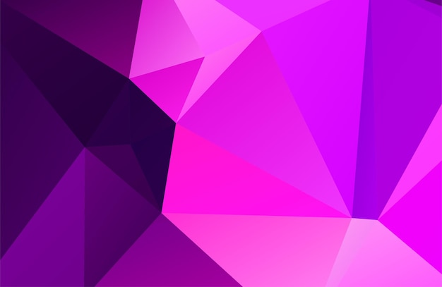 삼각형 다각형 벡터 일러스트 레이 션의 추상적인 기하학적 배경 웹 비즈니스 템플릿 브로셔 카드 포스터 배너 디자인에 대 한 레트로 모자이크 삼각형 밝은 유행 패턴