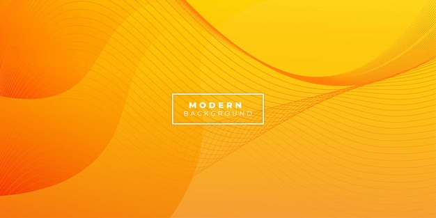 abstract geometric background with beautiful orange color