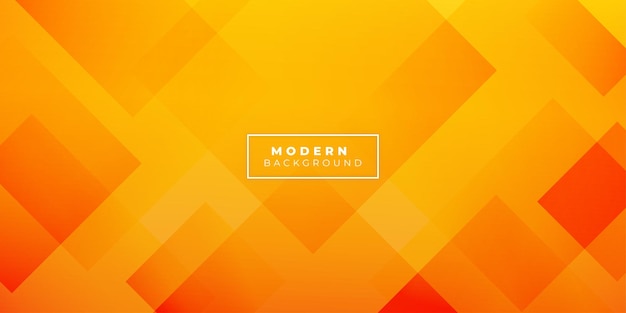 Abstract geometric background with beautiful orange color