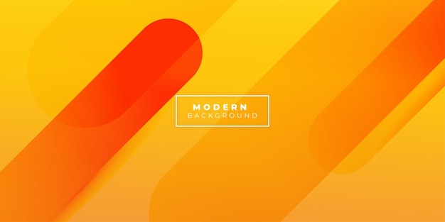 Abstract geometric background with beautiful orange color