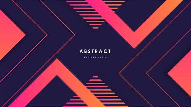 Abstract geometric background with colorful shapes