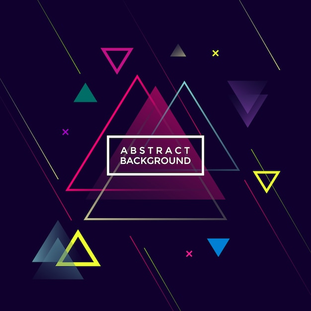 Vector abstract geometric background.