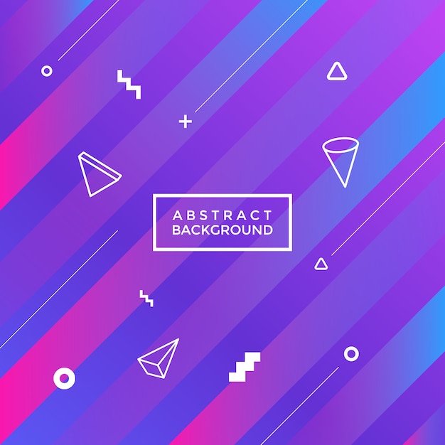 Abstract geometric background