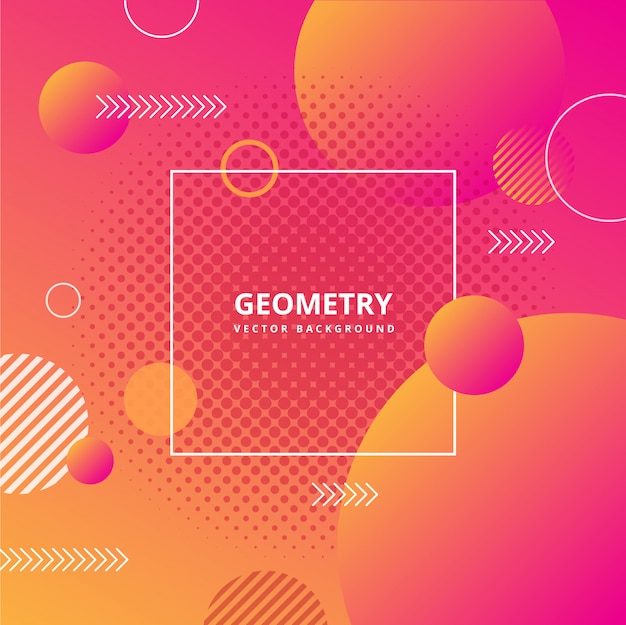 Abstract geometric background