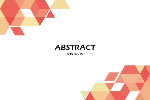 Vector abstract geometric background