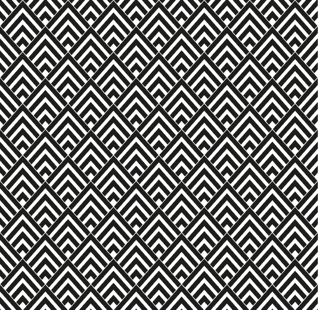 Stampa grafica astratta geometrica in bianco e nero