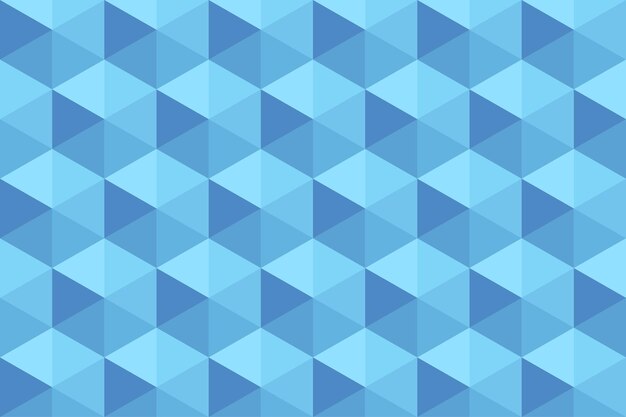 Abstract Geometric Blue Background Diamond Shapes