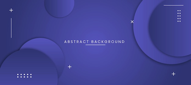 Abstract geometric blue gradient background vector illustration