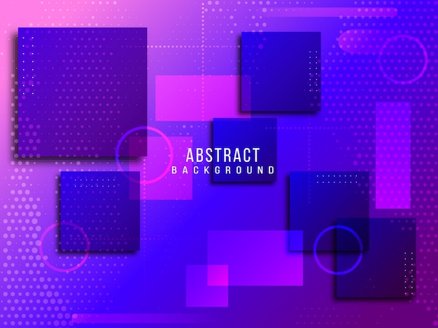 Abstract geometric blue modern shape pattern background vector