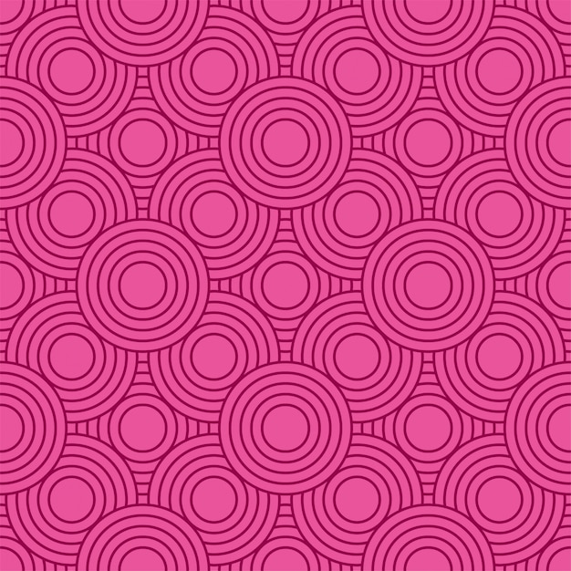 Abstract geometric circle pattern background