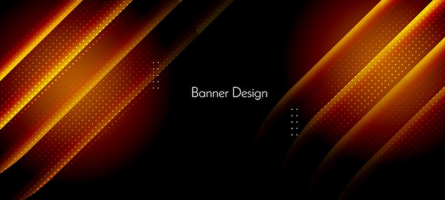 Abstract geometric color gradient dotted lines decorative design banner background