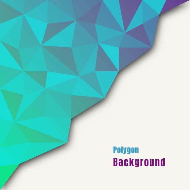 Abstract geometric colorful background. Abstract polygon backgrounds full Color. Vector illustration