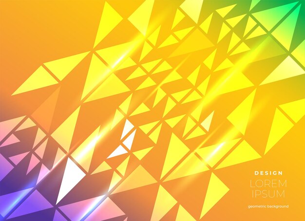 Abstract geometric composition forms modern background