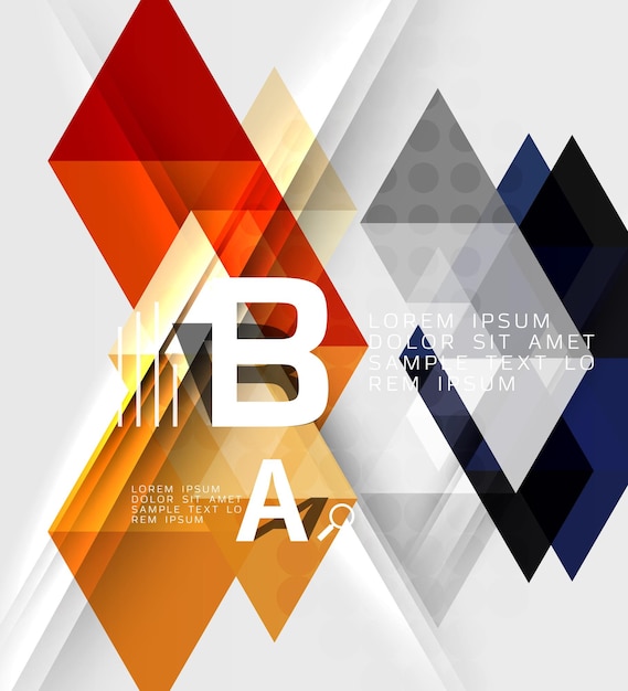 abstract geometric concept