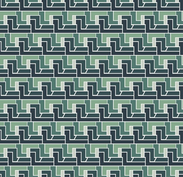 Abstract Geometric Decoration Seamless Pattern Design