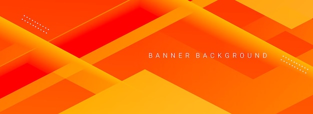 Abstract geometric design colorful pattern template banner design