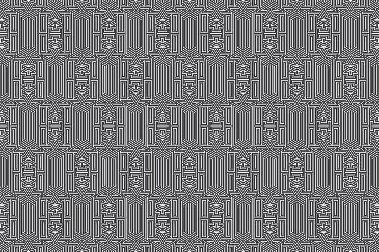 Vector abstract geometric design pattern