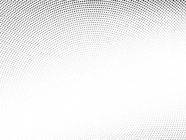 Abstract geometric dotted halftone pattern design background