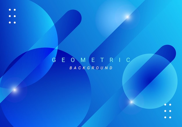 Abstract geometric dynamic design colorful background