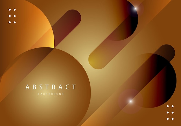 Abstract geometric gold concept luxury design background