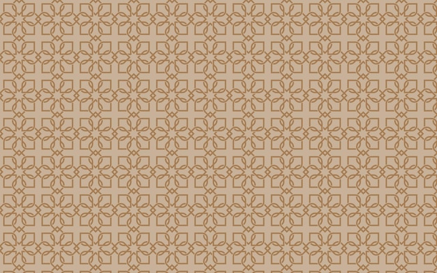 Abstract geometric gold pattern  background seamless linear illustrations in arabic style