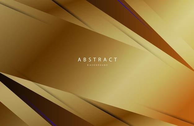 Abstract geometric golden triangle design background