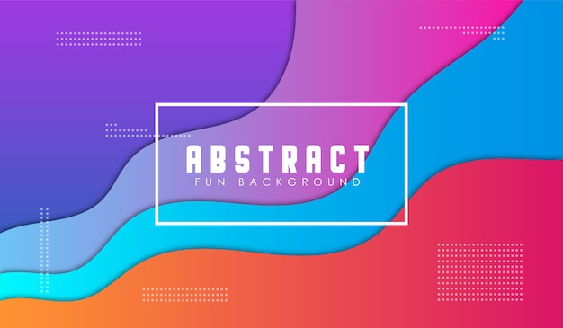 Abstract Geometric Gradient Background Template