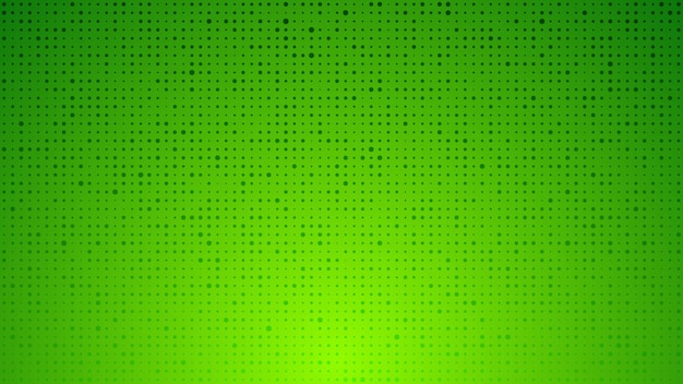 Abstract geometric gradient circles background green dot background with empty space vector illustration