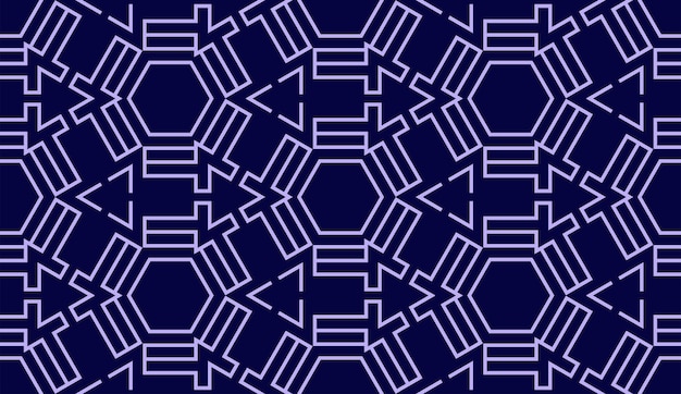 Linee geometriche astratte modello senza cuciture tecnologia viola