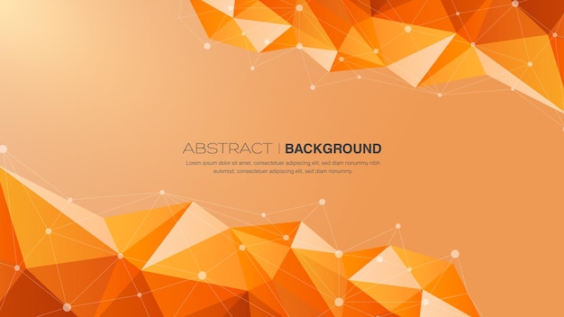 Abstract geometric low poly background