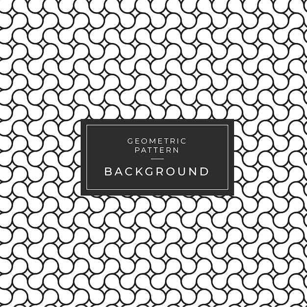 Abstract geometric monochrome pattern background