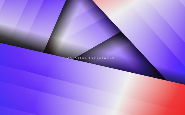 Abstract geometric overlap layer purple color background