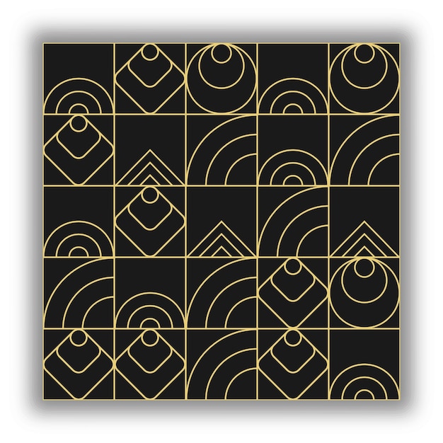 Abstract geometric pattern of arbitrary shapes Seamless design background for texture fabric packaging and creative design