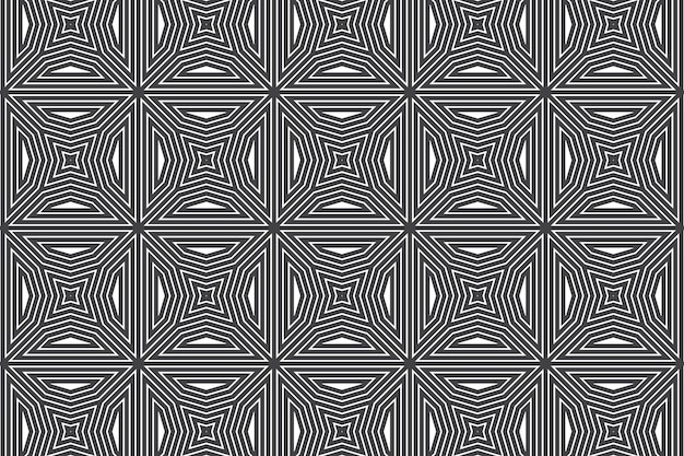 Abstract geometric pattern design