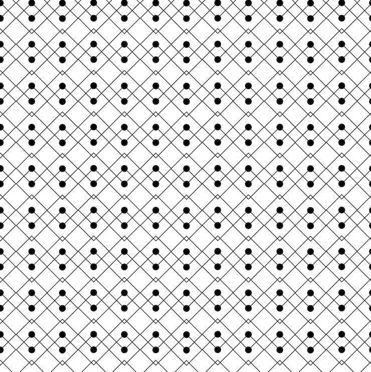 Vector abstract geometric pattern with crosses stripes lines seamless background white and black ornament